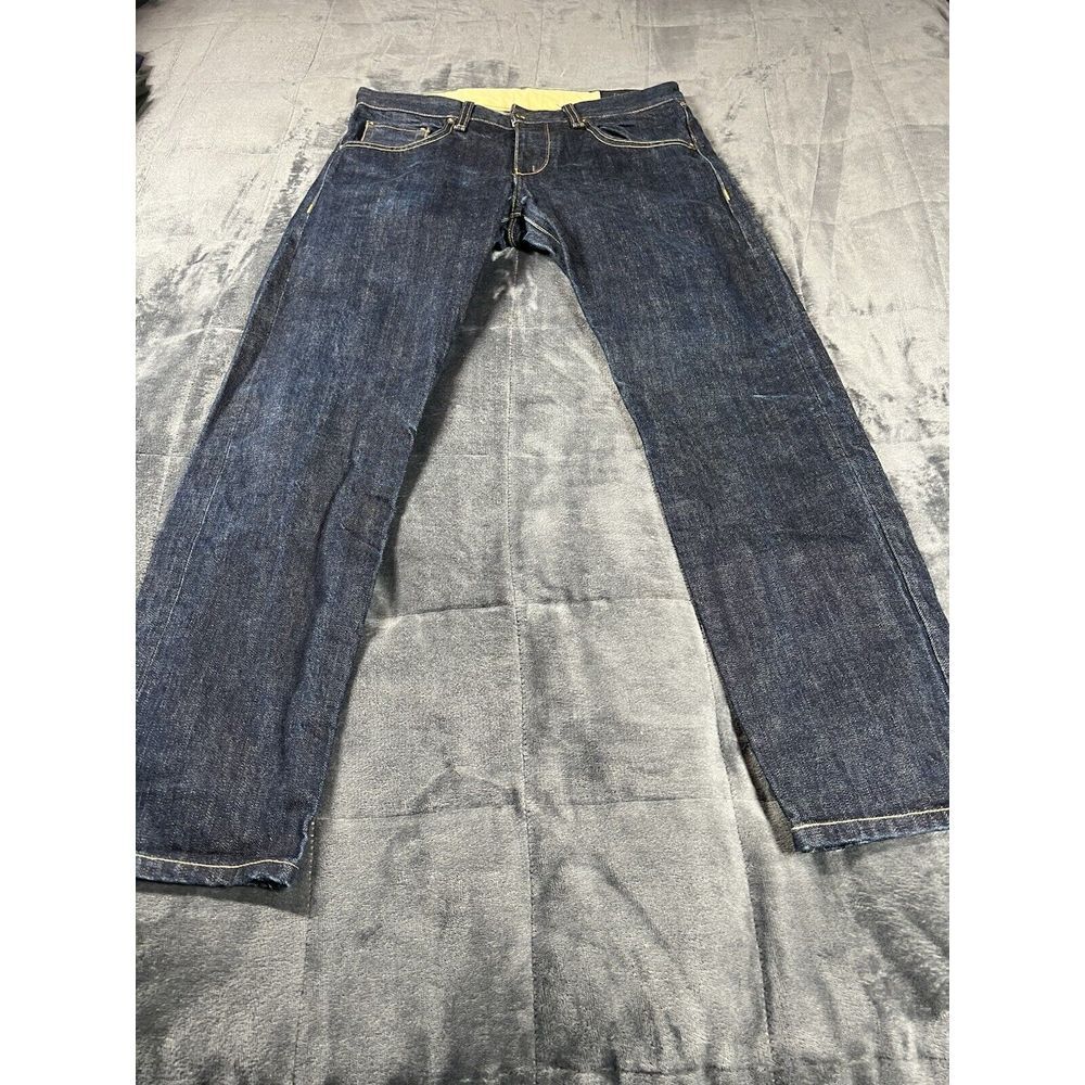 rag & bone Mens Salvaged Button Fly Jeans Blue Size 30 Slam Fit
